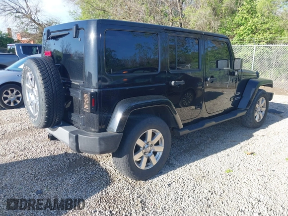 2015 Jeep Wrangler Unlimited Wrangler X with VIN 1C4BJWEG7FL677343, listed as a IAAI auction lot 42147411 with 105,920 mi miles and . Bid and sale history available at DreamBid. Image 4.