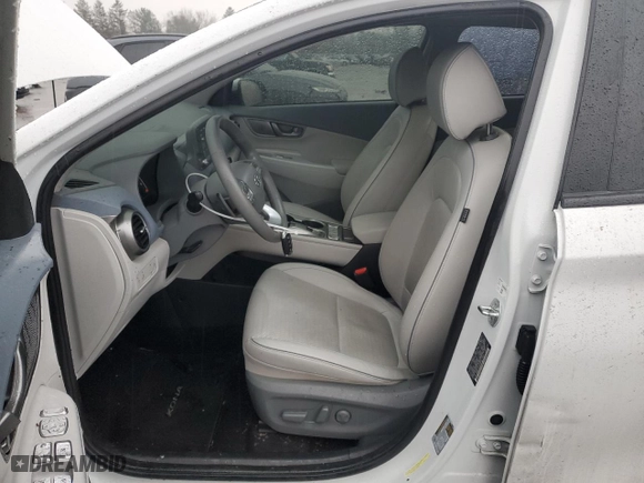 2021 Hyundai Kona Electric Limited with VIN KM8K33AG4MU120259, listed as a Copart auction lot 42702165 with 11,728 mi miles and Salvage Title. Bid and sale history available at carsss.com. Image 7.