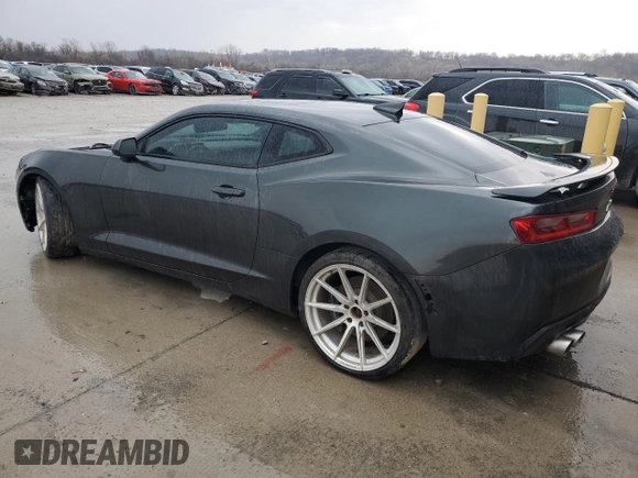 2016 Chevrolet Camaro 2SS with VIN 1G1FH1R78G0192988, listed as a Copart auction lot 44392245 with 19,319 mi miles and Salvage title. Bid and sale history available at DreamBid. Image 2.