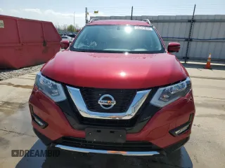 2017 Nissan Rogue S with VIN JN8AT2MV0HW258108, listed as a Copart auction lot 52141815 with 128,306 mi miles and Salvage Title. Bid and sale history available at carsss.com. Image 5.