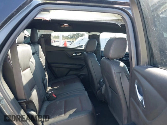 2020 Chevrolet Blazer RS z VIN 3GNKBKRS5LS654306, wystawiony jako IAAI lot #40781301 z przebiegiem 116 596 mil mil oraz . Historia ofert i sprzedaży dostępna na DreamBid. Obrazek 8.