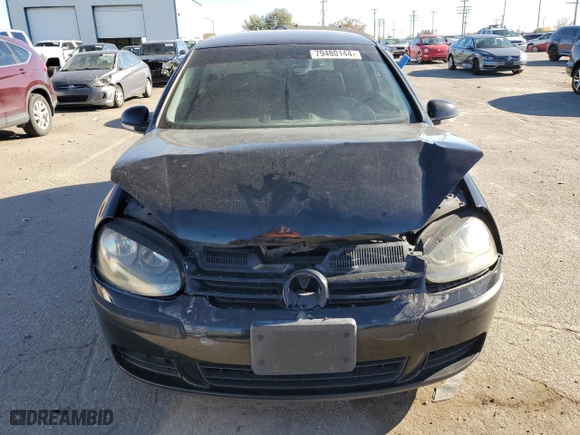 2009 Volkswagen Rabbit S with VIN WVWAB71K69W050516, listed as a Copart auction lot 79480144 with 139,310 mi miles and Salvage Title. Bid and sale history available at carsss.com. Image 5.