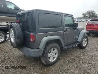 2018 Jeep Wrangler Sport S with VIN 1C4GJWAG9JL929663, listed as a Copart auction lot 46478555 with 159,270 mi miles and Salvage title. Bid and sale history available at DreamBid. Image 3.