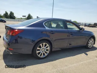 2013 Lexus GS 350 with VIN JTHCE1BL2D5013187, listed as a Copart auction lot 58663405 with 90,526 mi miles and Salvage title. Bid and sale history available at DreamBid. Image 3.