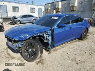 2021 Cadillac CT5 Luxury with VIN 1G6DM5RK3M0134243, listed as a Copart auction lot 58936485 with 48,288 mi miles and Salvage title. Bid and sale history available at DreamBid. Image 1.