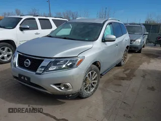 2015 Nissan Pathfinder SV z VIN 5N1AR2MN6FC706632, wystawiony jako IAAI lot #41645730 z przebiegiem 130 647 mil mil oraz . Historia ofert i sprzedaży dostępna na DreamBid. Obrazek 17.