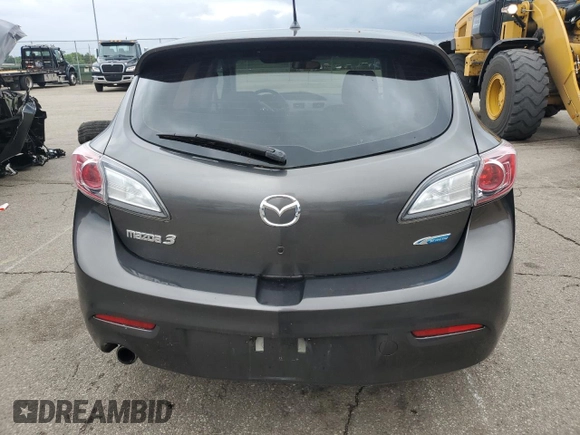 2012 Mazda 3 i Touring with VIN JM1BL1L79C1552450, listed as a Copart auction lot 56544455 with 107,737 mi miles and Salvage title. Bid and sale history available at DreamBid. Image 6.