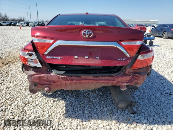 2016 Toyota Camry XLE with VIN 4T1BF1FK3GU525185, listed as a Copart auction lot 46079875 with 186,424 mi miles and Salvage Title. Bid and sale history available at carsss.com. Image 6.