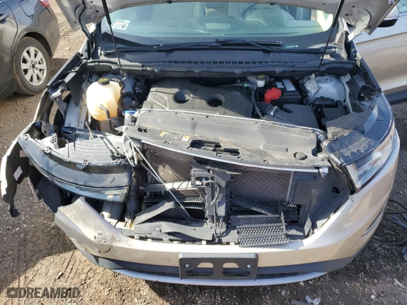2017 Ford Edge SEL with VIN 2FMPK4J99HBB54323, listed as a Copart auction lot 48169605 with 70,365 mi miles and Salvage Title. Bid and sale history available at carsss.com. Image 11.