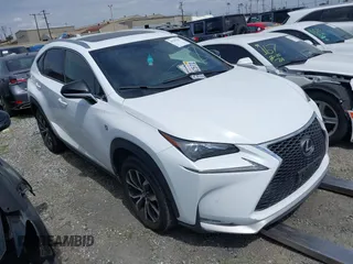 2017 Lexus NX with VIN JTJYARBZ0H2075049, listed as a IAAI auction lot 41701183 with 90,869 mi miles. Bid and sale history available at carsss.com. Image 1.