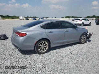 2015 Chrysler 200 C with VIN 1C3CCCEG4FN523839, listed as a Copart auction lot 51481695 with 96,694 mi miles and Salvage Title. Bid and sale history available at carsss.com. Image 3.