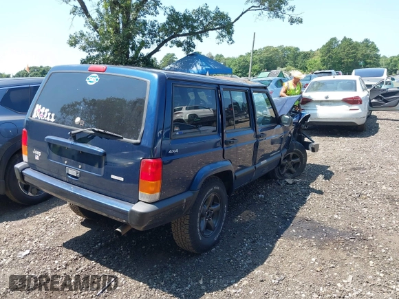 2000 Jeep Cherokee z VIN 1J4FF48S7YL120307, wystawiony jako IAAI lot #42818178 z przebiegiem 160 334 mil mil oraz . Historia ofert i sprzedaży dostępna na DreamBid. Obrazek 4.