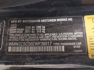 2014 MINI Countryman S with VIN WMWZC5C56EWP38017, listed as a IAAI auction lot 42287308 with 151,780 mi miles and . Bid and sale history available at DreamBid. Image 9.