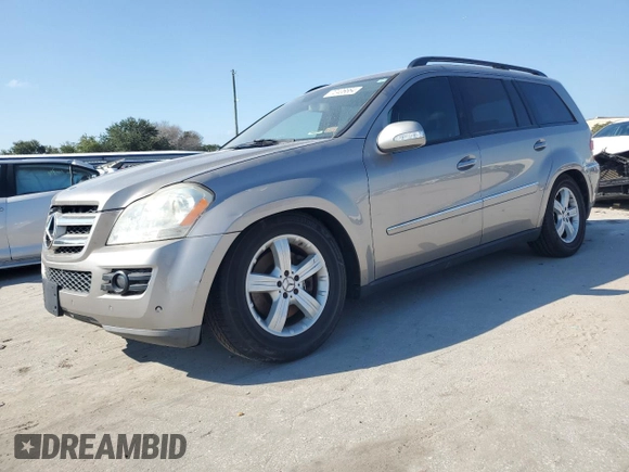 2007 Mercedes-Benz GL-Class with VIN 4JGBF71E47A203001, listed as a Copart auction lot 72406664 with 200,229 mi miles and Clean Title. Bid and sale history available at carsss.com. Image 1.