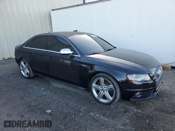 2011 Audi S4 Prestige with VIN WAUKGAFL3BA163294, listed as a Copart auction lot 85260404 with 116,723 mi miles and Salvage Title. Bid and sale history available at carsss.com. Image 4.