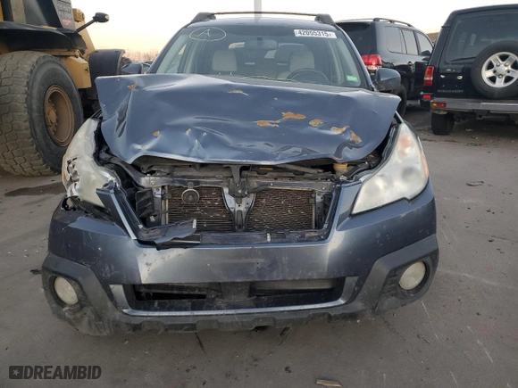 2013 Subaru Outback 2.5i Premium with VIN 4S4BRCGC3D3291707, listed as a Copart auction lot 42055315 with 172,095 mi miles and Salvage Title. Bid and sale history available at carsss.com. Image 5.