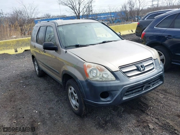 2005 Honda CR-V LX with VIN SHSRD78595U336462, listed as a IAAI auction lot 41790723 with 201,692 mi miles. Bid and sale history available at carsss.com. Image 1.