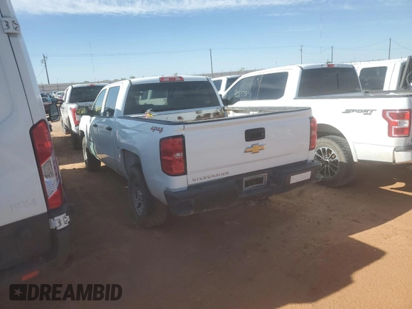 2018 Chevrolet Silverado 1500 Work Truck with VIN 3GCUKNEC9JG528998, listed as a Copart auction lot 54862335 with 163,268 mi miles and Clean Title. Bid and sale history available at DreamBid. Image 2.
