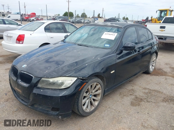2011 BMW 3 Series 328i with VIN WBAPH7G58BNN05966, listed as a IAAI auction lot 42596914 with 166,047 mi miles and . Bid and sale history available at DreamBid. Image 2.