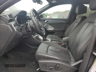 2020 Audi Q3 Premium with VIN WA1AECF35L1088335, listed as a Copart auction lot 65602815 with 53,926 mi miles and Salvage title. Bid and sale history available at DreamBid. Image 7.
