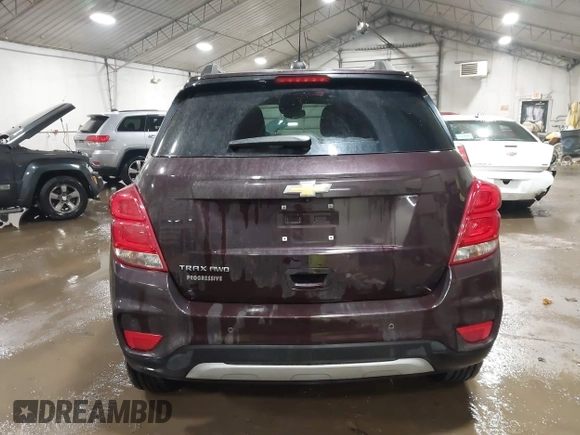 2022 Chevrolet Trax LT with VIN KL7CJPSM8NB543754, listed as a IAAI auction lot 41521615 with 41,291 mi miles. Bid and sale history available at carsss.com. Image 16.