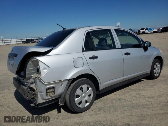 2010 Nissan Versa 1.6 with VIN 3N1CC1AP0AL421780, listed as a Copart auction lot 50660375 with 63,759 mi miles and Salvage Title. Bid and sale history available at carsss.com. Image 3.