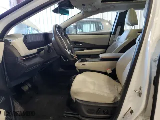 2023 Nissan ARIYA PREMIERE with VIN JN1BF0BA5PM408738, listed as a Copart auction lot 53566965 with 17,902 mi miles and Non Repairable. Bid and sale history available at carsss.com. Image 7.
