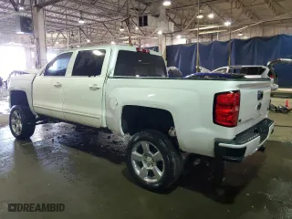 2018 Chevrolet Silverado 1500 LT with VIN 3GCUKREC0JG409051, listed as a Copart auction lot 46406365 with 47,889 mi miles and Salvage Title. Bid and sale history available at carsss.com. Image 2.