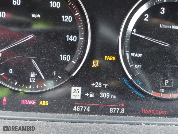 2019 BMW X2 xDrive28i with VIN WBXYJ5C52KEF82876, listed as a IAAI auction lot 41292641 with 46,774 mi miles. Bid and sale history available at carsss.com. Image 15.