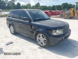 2008 Land Rover Range Rover Sport HSE with VIN SALSK25468A174051, listed as a IAAI auction lot 42537599 with 178,552 mi miles and . Bid and sale history available at DreamBid. Image 1.