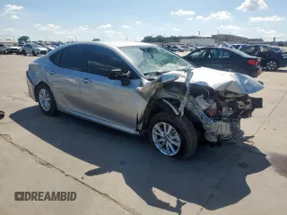 2025 Toyota Camry LE with VIN 4T1DAACK7SU069339, listed as a Copart auction lot 54189825 with Not Provided miles and Clean Title. Bid and sale history available at DreamBid. Image 4.