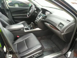 2014 Acura RLX Tech Pkg with VIN JH4KC1F56EC007418, listed as a IAAI auction lot 41790185 with 130,288 mi miles. Bid and sale history available at carsss.com. Image 5.