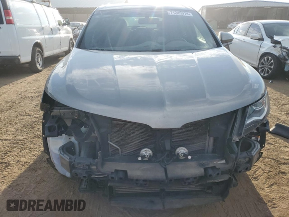 2017 Lincoln MKX Select with VIN 2LMPJ8KP2HBL41219, listed as a Copart auction lot 71245974 with 77,145 mi miles and Salvage Title. Bid and sale history available at carsss.com. Image 5.