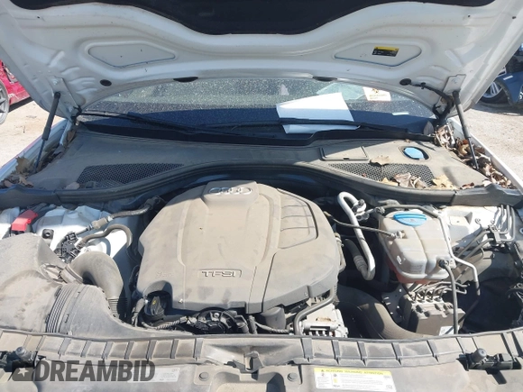 2018 Audi A6 Premium with VIN WAUC8AFC0JN098123, listed as a IAAI auction lot 41990057 with 1 mi miles. Bid and sale history available at carsss.com. Image 10.