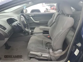 2009 Honda Civic Cpe EX with VIN 2HGFG128X9H502068, listed as a Copart auction lot 61962254 with 0 mi miles and Salvage Title. Bid and sale history available at carsss.com. Image 7.