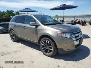2013 Ford Edge Limited with VIN 2FMDK3KC7DBA58157, listed as a Copart auction lot 56159855 with 186,020 mi miles and Clean title. Bid and sale history available at DreamBid. Image 4.