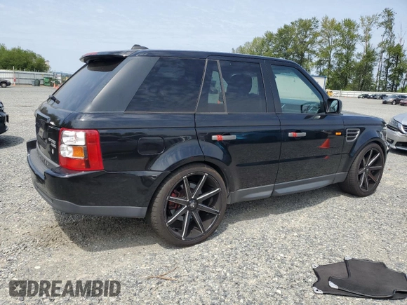 2006 Land Rover Range Rover Sport HSE with VIN SALSF25486A981253, listed as a Copart auction lot 62360415 with 164,369 mi miles and Salvage title. Bid and sale history available at DreamBid. Image 3.