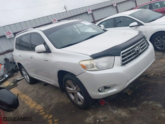 2008 Toyota Highlander Limited with VIN JTEES42A182073533, listed as a IAAI auction lot 41900282 with 222,084 mi miles. Bid and sale history available at carsss.com. Image 1.