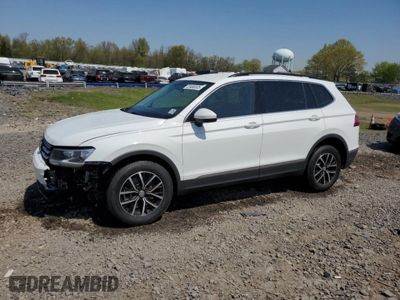 2021 Volkswagen Tiguan SE z VIN 3VV3B7AX6MM068304, wystawiony jako Copart lot #53488305 z przebiegiem 57 744 mil mil oraz Szkoda całkowita • Salvage title. Historia ofert i sprzedaży dostępna na DreamBid. Obrazek 1.