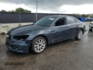 2012 Audi A6 Premium z VIN WAUFGAFCXCN041463, wystawiony jako Copart lot #58582405 z przebiegiem Nie podano mil oraz Szkoda całkowita • Salvage title. Historia ofert i sprzedaży dostępna na DreamBid. Obrazek 1.