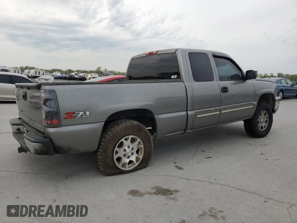 2006 Chevrolet Silverado 1500 LT2 with VIN 1GCEK19B76Z191527, listed as a Copart auction lot 53541645 with 293,312 mi miles and Salvage Title. Bid and sale history available at DreamBid. Image 3.