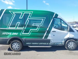 2017 Ford Transit Passenger XL with VIN 1FMZK1CM6HKB46985, listed as a IAAI auction lot 41651746 with 85,510 mi miles. Bid and sale history available at carsss.com. Image 13.