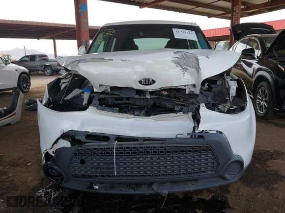 2016 Kia Soul with VIN KNDJN2A21G7263536, listed as a IAAI auction lot 41723415 with 82,764 mi miles. Bid and sale history available at carsss.com. Image 6.