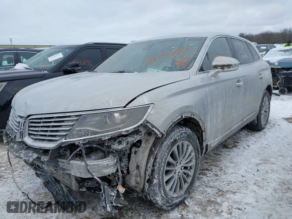 2018 Lincoln MKX Select with VIN 2LMPJ8KR6JBL19392, listed as a IAAI auction lot 41607522 with 91,930 mi miles. Bid and sale history available at carsss.com. Image 2.