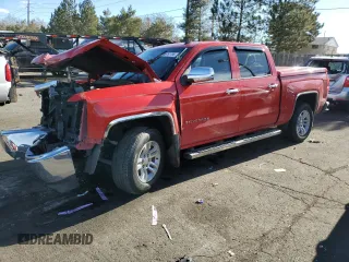 2014 Chevrolet Silverado 1500 LT with VIN 3GCUKREH7EG293722, listed as a Copart auction lot 88767795 with Not Provided miles and Salvage Title. Bid and sale history available at DreamBid. Image 1.