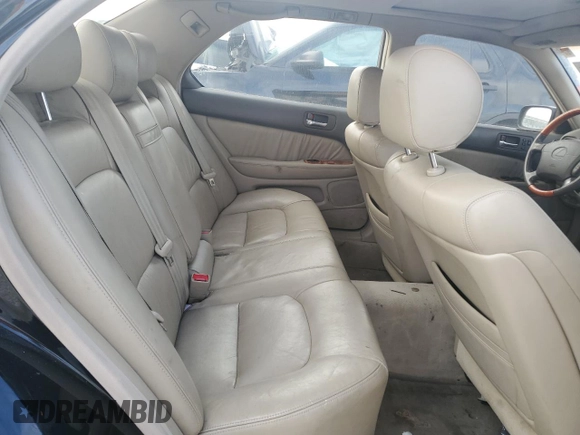 2000 Lexus LS 400 z VIN JT8BH28F3Y0169199, wystawiony jako Copart lot #46851025 z przebiegiem 302 914 mil mil oraz Szkoda całkowita • Salvage title. Historia ofert i sprzedaży dostępna na DreamBid. Obrazek 10.