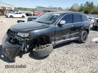 2015 Jeep Grand Cherokee Overland with VIN 1C4RJFCG3FC104439, listed as a Copart auction lot 50780295 with 196,549 mi miles and Salvage Title. Bid and sale history available at carsss.com. Image 1.