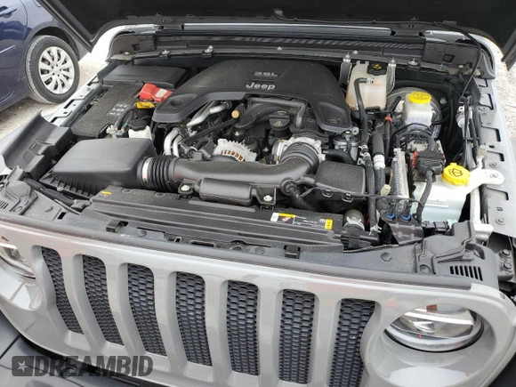 2021 Jeep Wrangler Sport with VIN 1C4GJXAG9MW770541, listed as a Copart auction lot 86194214 with 21,625 mi miles and Salvage Title. Bid and sale history available at DreamBid. Image 13.