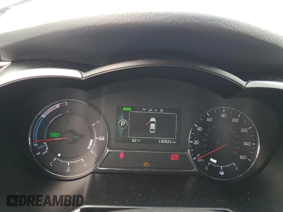 2014 Kia Optima LX with VIN KNAGM4AD7E5072011, listed as a Copart auction lot 61938205 with 132,521 mi miles and Salvage title. Bid and sale history available at DreamBid. Image 9.