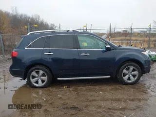2011 Acura MDX Tech Pkg with VIN 2HNYD2H62BH523444, listed as a IAAI auction lot 41734780 with 238,880 mi miles. Bid and sale history available at carsss.com. Image 13.
